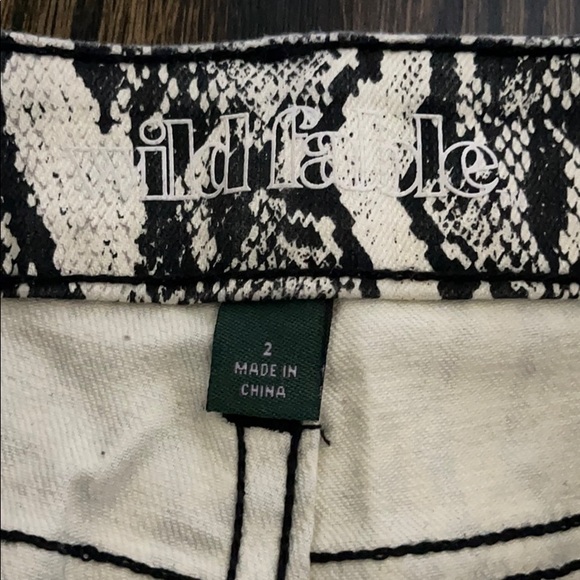 Wild Fable Snakeskin print skinny Jeans - Picture 2 of 2